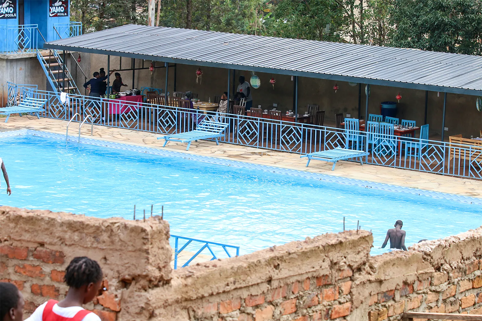 Water safety class at Sikri Academy Oyugis