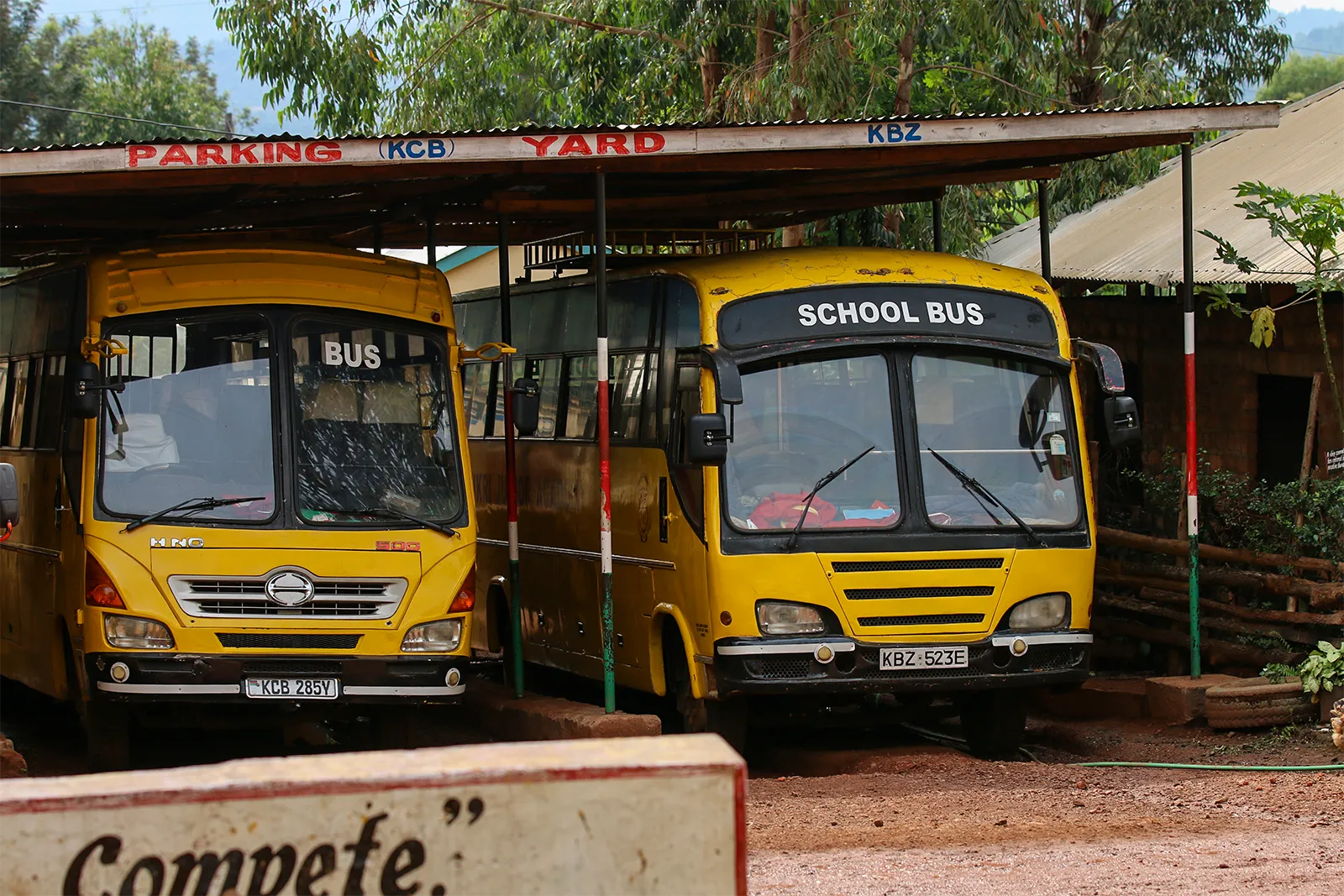 Safe school transport at Sikri Academy Oyugis