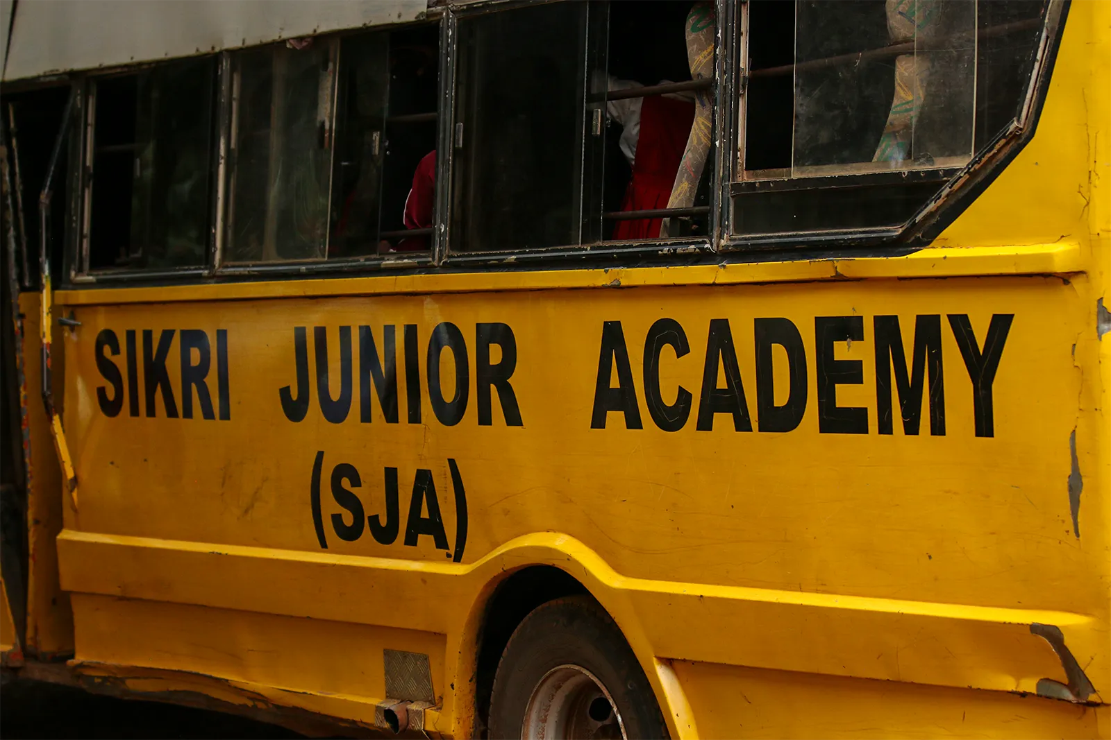 Transport fleet serving Sikri Academy families